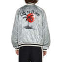 Palm Angels gewatteerd logo jas