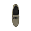 Fendi Suede Driver Loafers