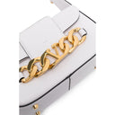 Valentino Garavani Valentino Garavani Vlogo Chain Leather Bag