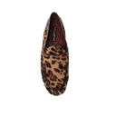 Dolce & Gabbana Leopard Print Pony Hair Loafers