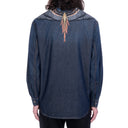 Marcelo Burlon County Of Milan Marcelo Burlon Grizzy Wings Denim Shirt