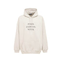 Balenciaga Logo Cotton Hoodie