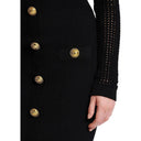 Balmain Off Shoulder Mini Dress
