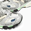 Balenciaga Track Grey/Blue/Green Mesh And Nylon Trainer