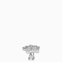 Swarovski Silver Star Cocktail Ring - Balardi