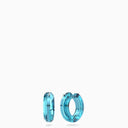 Swarovski Lucent Blue Hoop Earrings - Balardi