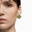 Swarovski Curious Green Lobe Earring