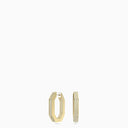 Swarovski Dextera Gold Hoop Earrings - Balardi
