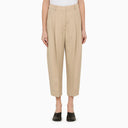 Stella Mc Cartney Beige Viscose pantalones