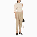 Stella Mc Cartney Beige Viscose pantalones