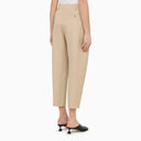 Stella Mc Cartney Beige Viscose pantalones