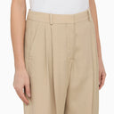Stella Mc Cartney Beige Viscose pantalones