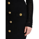 Balmain Off Shoulder Mini Dress
