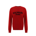 Balmain Logo Wollpullover