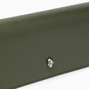 Alexander Mc Queen Khaki Chain Wallet In Leather