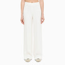Stella Mc Cartney Wide Cream Trousers - Balardi