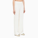 Stella Mc Cartney Wide Cream Trousers - Balardi