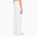 Stella Mc Cartney Wide Cream Trousers - Balardi