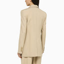 Stella Mc Cartney Beige Viscose Double Breasted Jacket