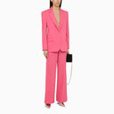 Stella Mc Cartney Pink Single Breasted Jacket In Wool
