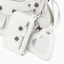 Balenciaga Optic White Le Cagole Xs Mini Bag