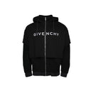 Givenchy Reißverschluss Hoodie Sweatshirt