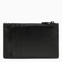 Alexander MC Queen Black in pelle nera con il logo