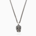Alexander Mc Queen Crystal Skull Necklace - Balardi