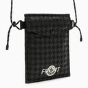 7 Moncler X Frgmt Houndstooth Mobile Phone Holder Black - Balardi