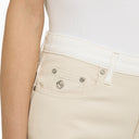 Jeans di denim Stella MC Cartney White/écr