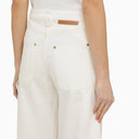 Jeans di denim Stella MC Cartney White/écr