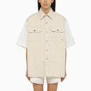 Stella Mc Cartney White/écru Denim Shirt