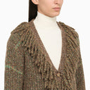 Stella Mc Cartney Multicoloured Cardigan With Fringes - Balardi