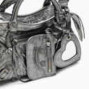 Balenciaga Neo Cagole Xs Bag Silver
