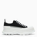 Alexander Mc Queen Black/White Threedd Slick scarpe