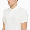Polo Ralph Lauren White Piqué Polo Shirt - Balardi