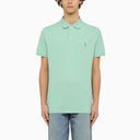 Polo Ralph Lauren Aquamarine Piqué Polo Shirt With Logo