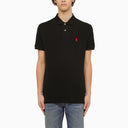 Polo Ralph Lauren Black Piqué Polo Shirt With Logo
