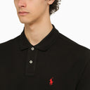 Polo Ralph Lauren Black Piqué Polo Shirt With Logo