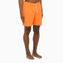 Polo Ralph Lauren Orange Nylon Beach Boxer Shorts - Balardi