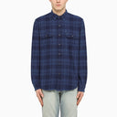 Polo Ralph Lauren Blue Check Pattern Classic Fit Shirt - Balardi