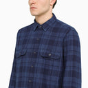 Polo Ralph Lauren Blue Check Pattern Classic Fit Shirt - Balardi