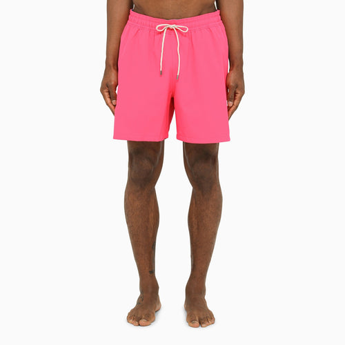 Polo Ralph Lauren Fuchsia Nylon Beach Boxer Shorts - Balardi