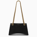 Balenciaga Small Black Leather Crush Bag