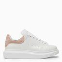 Alexander Mc Queen White And Clay Oversized Sneakers