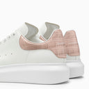 Alexander Mc Queen White And Clay Oversized Sneakers
