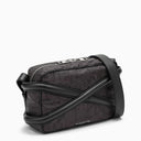 Alexander Mc Queen Black Camera Bag With Leather Details
