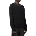 Givenchy Hoop Detailed Neckline Jumper