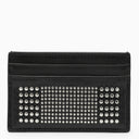 Casto di carte in pelle nera di Alexander MC Black Black Black