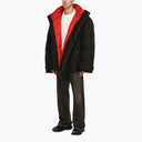 Balenciaga Balenciaga Black Nylon Wrap Parka